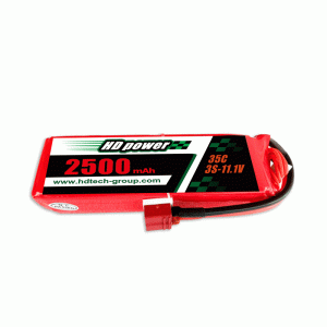 HD POWER 2500mAh 35C 3S 11.1V липо аккумулятор