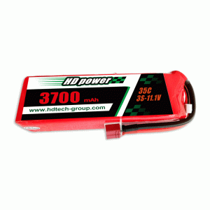 HD POWER 3700mAh 35C 3S 11.1V липо аккумулятор