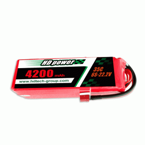 HD POWER 4200mAh 35C 6S 22.2V липо аккумулятор